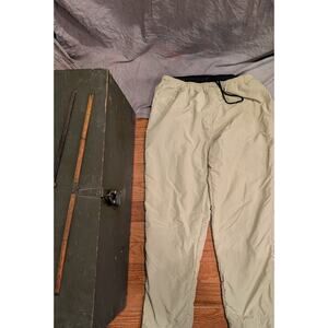 Patagonia Synchilla Shelled Insulator Pants Khaki Tan 25670 Lined Men’s Large